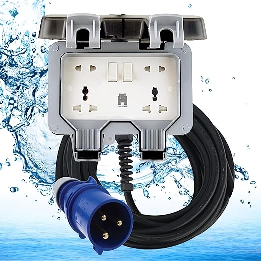 132-Weatherproof Universal Extension for Generator - Electric Compatib
