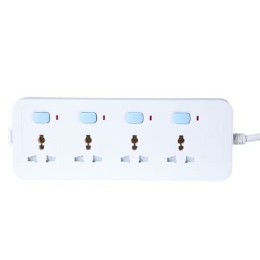 134- Garden 4 Plug Socket Extension with 5M Cabl
