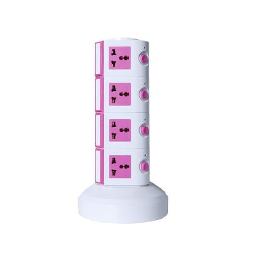 135-Garden 4 Layer Socket Extension, Pink